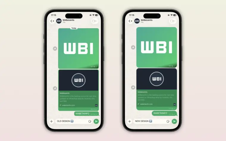 WhatsApp apresenta novo design de fotos e vídeos no iPhone