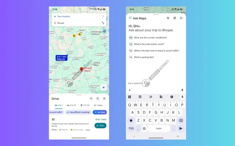 Google testa assistente de IA para sugerir caminhos bonitos